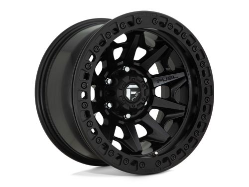 Covert Beadlock D114 - Matte Black - 17X9 Wheel (w/5X127mm Bolt Pattern, 4.41" Backspacing & -15mm Offset) by Fuel