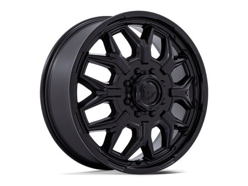 Flux Dually D871 - Blackout - 20X8.25 Wheel (w/8X165.1mm Bolt Pattern, 8.72" Backspacing, 104mm Offset & 121.5 Hub Bore) by Fuel