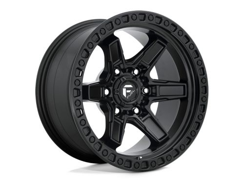 Kicker D697 - Matte Black - 17X9 Wheel (w/6X139.7mm Bolt Pattern, 5.04" Backspacing & 1mm Offset) by Fuel