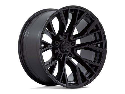Rebar D847 - Blackout - 20X10 Wheel (w/5X127mm Bolt Pattern, 4.79" Backspacing & -18mm Offset) by Fuel