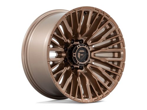 Rebar D850 - Platinum Bronze Milled - 20X10 Wheel (w/8X165.1mm Bolt Pattern, 4.79" Backspacing & -18mm Offset) by Fuel