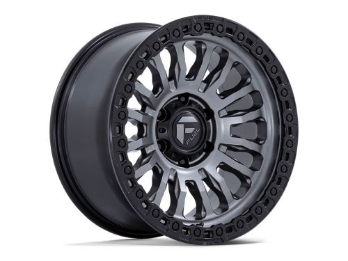 Rincon Fc857 - Matte Gunmetal (w/M-Black Lip) - 17X8.5 Wheel (w/5X127mm Bolt Pattern, 4.71" Backspacing & -1mm Offset) by Fuel