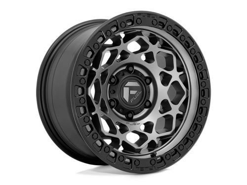 Unit D784 - Gunmetal (w/Matte Black Ring) - 17X9 Wheel (w/6X139.7mm Bolt Pattern, 5.04" Backspacing & 1mm Offset) by Fuel