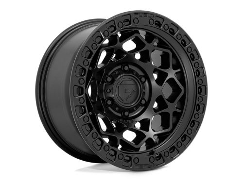 Unit D786 - Matte Black (w/M-Black Ring) - 17X9 Wheel (w/5X127mm Bolt Pattern, 5.04" Backspacing & 1mm Offset) by Fuel