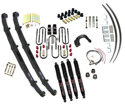 8" 1973-1987 GMC 1/2 ton Pickup 4WD Budget Lift Kit by Jack-It