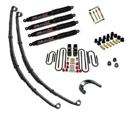 4" 1967-1972 Chevy Suburban 1/2 & 3/4 ton 4WD Budget Lift Kit by Jack-It