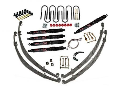 4" 1988-1991 GMC Suburban 3/4 ton 4WD Premium Lift Kit (w/52" Rr Springs) by Jack-It