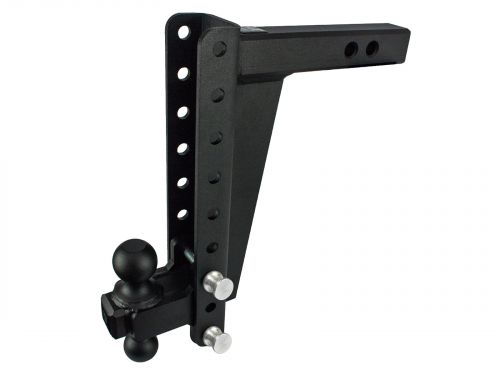 2" Heavy Duty Adjustable Ball Mount Hitch (12" Drop/Rise) by BulletProof