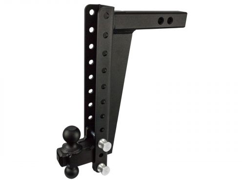 2" Heavy Duty Adjustable Ball Mount Hitch (16" Drop/Rise) by BulletProof