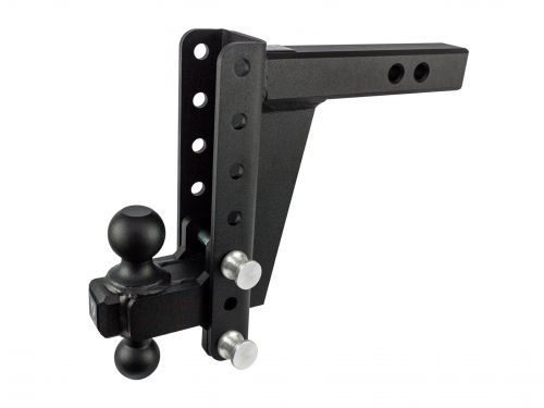 2" Heavy Duty Adjustable Ball Mount Hitch (8" Drop/Rise) by BulletProof