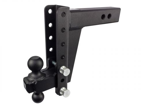 2.5" Heavy Duty Adjustable Ball Mount Hitch (8" Drop/Rise) by BulletProof