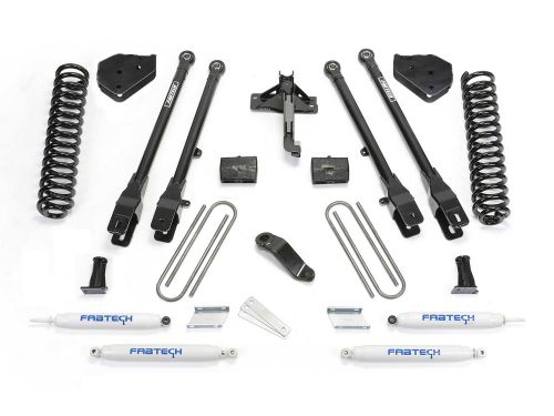 6" 2017 Ford F450/F550 4WD 4-Link Lift Kit by Fabtech