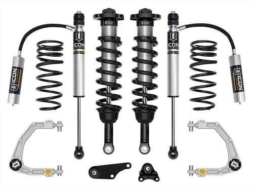1.25-3" 2024-2026 Toyota Tacoma 4wd Coilover Lift Kit (w/Billet Upper Control Arms & .5" Rear Coil Springs) by ICON Vehicle Dynamics - Stage 3