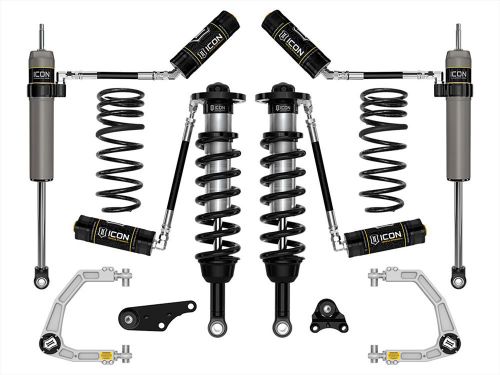 1.25-3" 2024-2026 Toyota Tacoma 4wd Coilover Lift Kit (w/Billet Upper Control Arms & .5" Rear Coil Springs) by ICON Vehicle Dynamics - Stage 4