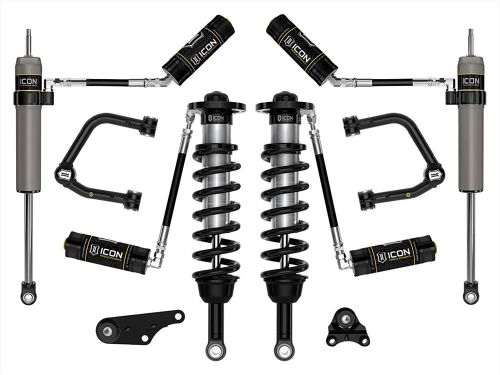 1.25-3" 2024-2026 Toyota Tacoma 4wd Coilover Lift Kit (w/Tubular Upper Control Arms) by ICON Vehicle Dynamics - Stage 4