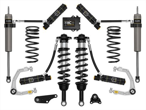 1.25-3" 2024-2026 Toyota Tacoma 4wd Coilover Lift Kit (w/Billet Upper Control Arms & .5" Rear Coil Springs) by ICON Vehicle Dynamics - Stage 6