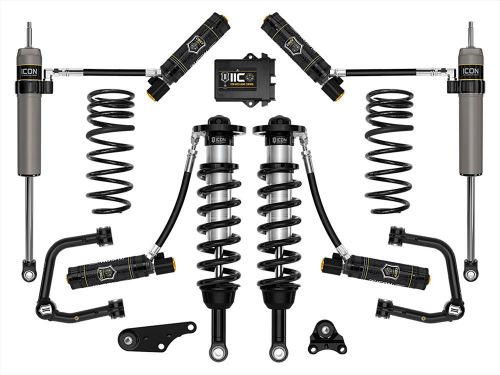 1.25-3" 2024-2026 Toyota Tacoma 4wd Coilover Lift Kit (w/Tubular Upper Control Arms & .5" Rear Coil Springs) by ICON Vehicle Dynamics - Stage 6