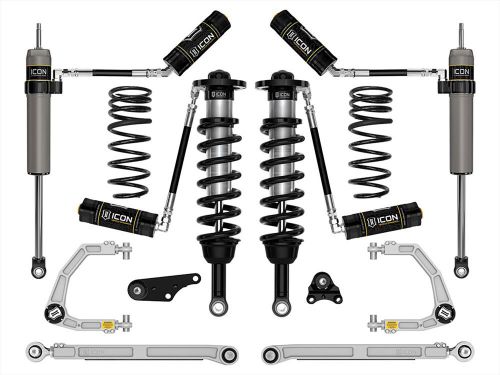 1.25-3" 2024-2026 Toyota Tacoma 4wd Coilover Lift Kit (w/Billet Upper Control Arms & .5" Rear Coil Springs) by ICON Vehicle Dynamics - Stage 7