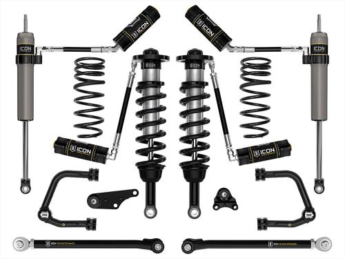 1.25-3" 2024-2026 Toyota Tacoma 4wd Coilover Lift Kit (w/Tubular Upper Control Arms & .5" Rear Coil Springs) by ICON Vehicle Dynamics - Stage 8
