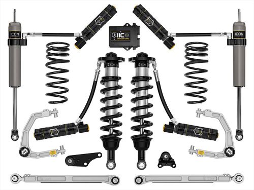 1.25-3" 2024-2026 Toyota Tacoma 4wd Coilover Lift Kit (w/Billet Upper Control Arms & .5" Rear Coil Springs) by ICON Vehicle Dynamics - Stage 10