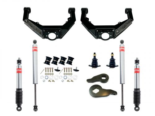 2" 2001-2010 Chevy Silverado 2500HD / 3500 - Stage 3 Leveling Kit (with Eibach Shocks) by Kryptonite