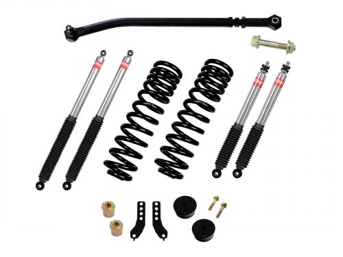 2.5" 2017-2019 Ford F250 / F350 4WD (w/diesel engine) - Stage 2 Leveling Kit (with Eibach Shocks) by Kryptonite