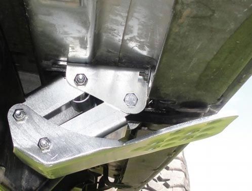 Wrangler JK 2007-2018 Jeep Silver Hide-A-Step by M.O.R.E.