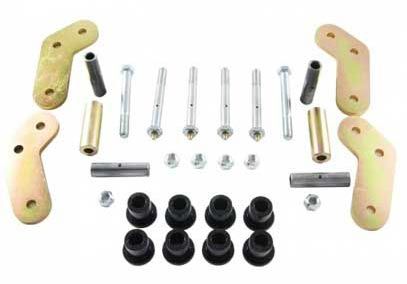 Wrangler YJ 1987-1995 Jeep - 4.75" center to center Boomerang Shackle 9/16" Bolts by M.O.R.E.