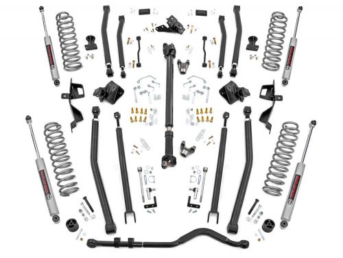 4" 2018-2023 Jeep Wrangler JL (4-door) 4WD Long Arm Lift Kit by Rough Country