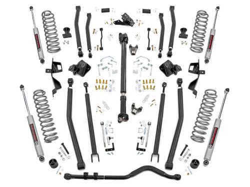 6" 2018-2023 Jeep Wrangler JL (4-door) 4WD Long Arm Lift Kit by Rough Country