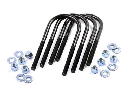 Ram 2500 4WD 2003-2013 Dodge (w/3.5" rear axle) - Rear HD U-Bolt Kit (fits w/0" to 1.5" lift blocks)