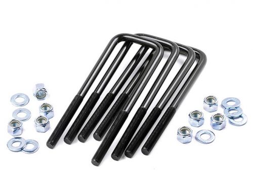 Sierra 1500HD 4wd 2001-2006 GMC - Rear U-Bolt Kit (fits w/4" lift blocks)