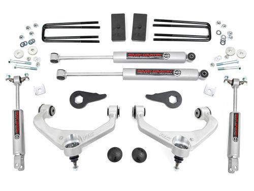 3.5" 2011-2019 GMC Sierra 2500HD/3500HD Lift Kit by Rough Country
