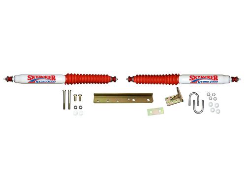 Bronco II 1983-1990 Ford 4WD 7000 Series Dual Steering Stabilizer Kit by Skyjacker