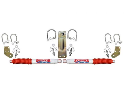 F250/F350 2005-2025 Ford 4wd - 7000 Series Dual Steering Stabilizer Kit by Skyjacker