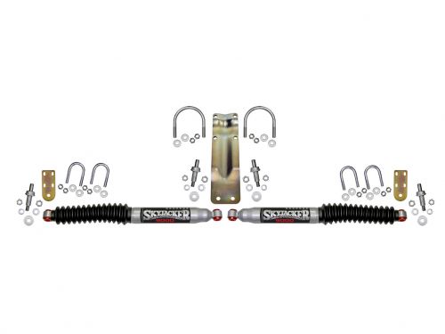 Ramcharger 1974-1993 Dodge 4WD 9000 Series Dual Steering Stabilizer Kit by Skyjacker