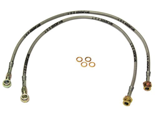3/4 & 1 ton Pickup 1979-1987 GMC 4wd (w/ 6-8" Lift) - Front Brake Lines by Skyjacker