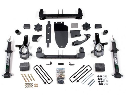 6.5" 2014-2018 GMC Sierra 1500 4WD Lift Kit (w/lift struts) by Zone