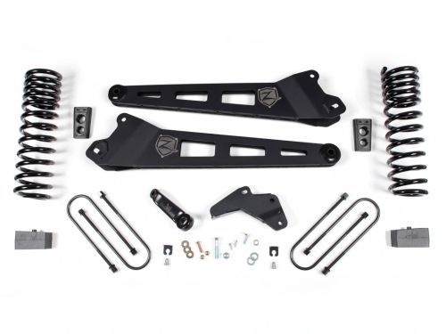 4.5" 2013-2018 Dodge Ram 3500 4WD (w/diesel engine) Radius Arm Lift Kit by Zone