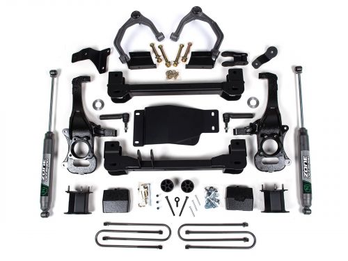 4" 2025-2026 Chevy Silverado 1500 Trail Boss 4WD Lift Kit by Zone