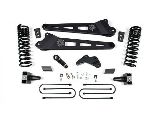 6.5" 2013-2018 Dodge Ram 3500 4WD (w/diesel engine) Radius Arm Lift Kit by Zone
