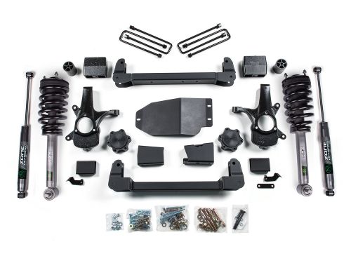 6.5" 2007-2013 GMC Sierra 1500 4WD Lift Kit (w/Loaded Front Struts & Rear Shocks) by Zone