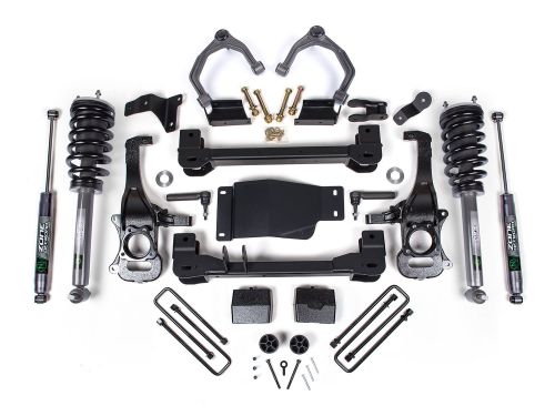6" 2019-2024 Chevy Silverado 1500 4WD Lift Kit (w/Loaded Front Struts & Rear Shocks) by Zone