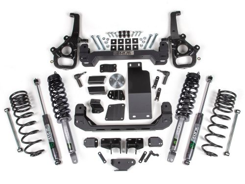 4" 2025-2026 Dodge Ram 1500 4WD Lift Kit (w/Loaded Front Struts & Rear Shocks) by Zone