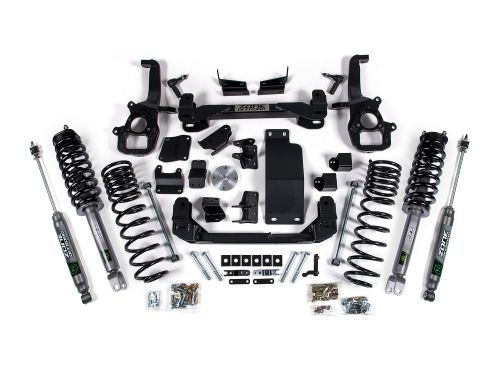 6" 2019-2024 Dodge Ram 1500 & Rebel 4wd Lift Kit (w/Loaded Front Struts & Rear Shocks) by Zone