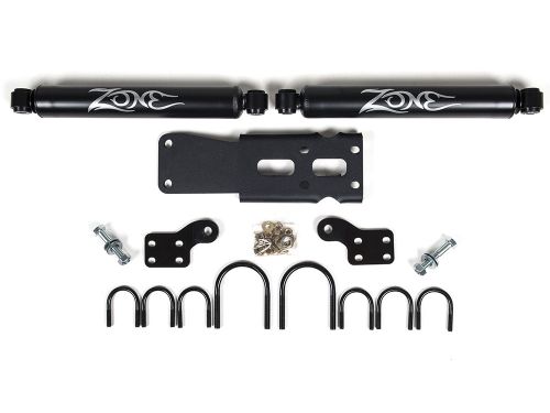 Wrangler JK 2007-2018 Jeep 4WD Dual Steering Stabilizer Kit by Zone