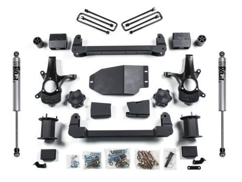 6.5" 2007-2013 GMC Sierra 1500 4WD Lift Kit (w/ strut spacers) by Zone