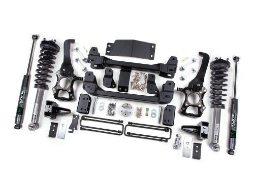 4" 2014 Ford F150 4WD Lift Kit (w/Loaded Front Struts & Rear Shocks) by Zone