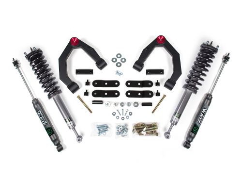 3.5" 2007-2021 Toyota Tundra 4WD Adventure Series UCA Lift Kit (w/Loaded Front Struts & Rear Shocks) by Zone