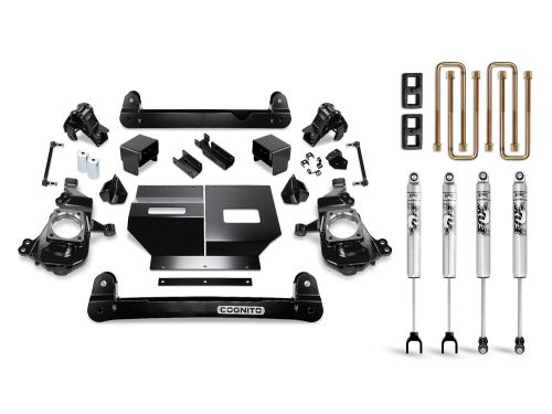 4" 2020-2026 GMC Sierra 2500HD/3500HD Standard Lift Kit (w/Fox 2.0 Shocks) by Cognito